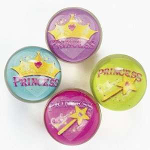  Rubber Princess Bouncing Balls Toys & Games