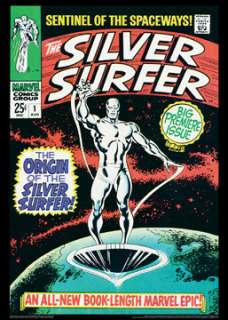 SILVER SURFER #1 (1968) Marvel Cover Poster Reprint  