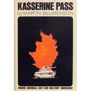  Kasserine Pass Martin Blumenson Books