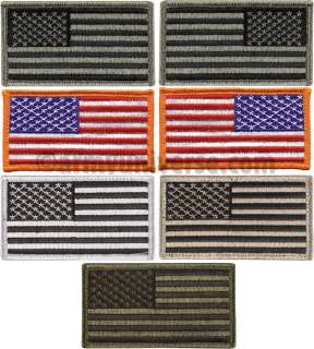Military USA American Patriotic Velcro Flag Patch  