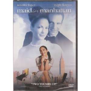  Maid in Manhattan  DVD Video (Widescreen and Full Screen 