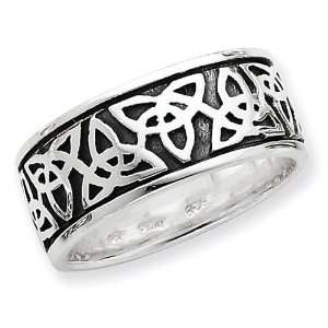 Celtic Knot Ring in Sterling Silver