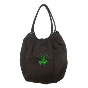   Celtics Canvas Tote Bag with Crystal Team Logo: Sports & Outdoors
