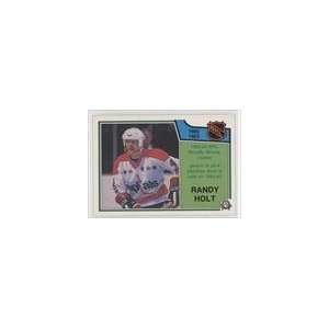    Chee #220   Randy Holt (Penalty Minute Leaders) Sports Collectibles