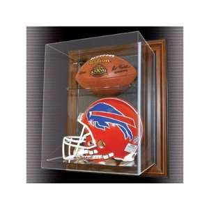    CU Helmet and Football Case Up Display Color Brown Toys & Games