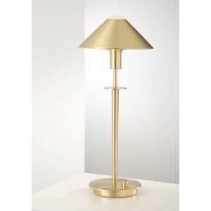    Holtkoetter Brushed Brass Halogen Desk Lamp