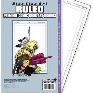  Ruled Premiere Comic Book Art Boards 300 Sm 11x17 Arts 