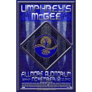  Umphreys McGee Original Fillmore Concert Poster