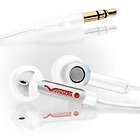 Moda Vmoda Deep Bass Freq Ear buds Earphones Platinum White for Ipod 