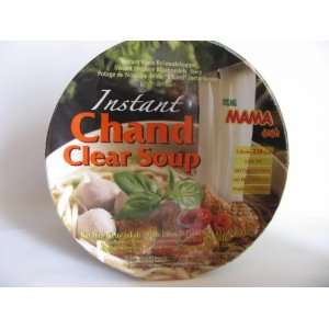 MAMA Instant Bowl Rice Noodles, Chand Clear Soup, 2.29 oz (12 packs 