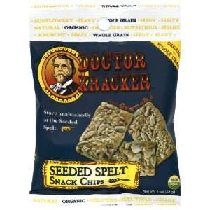  Dr Kracker, Cracker Seed Spelt Org, 1 Ounce (24 Pack 