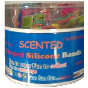  Silicone Shaped Bands   Scented Toys & Games