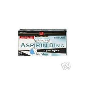    New Low Dose Aspirin 81mg 500ct for the Heart 