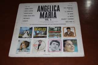 ANGELICA MARIA vol 4 musart MEXICO LP EX top condition  