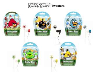 Theres a full range of Angry Birds to choose from, each with their 
