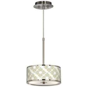  Aster Ivory Giclee Glow 10 1/4 Wide Pendant Light: Home 