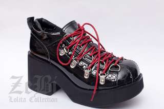 8046 Band gothic / cosplay / lolita shoes US5.5 9  