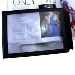  Large Bookmark Magnifier Sheet Magnifying 3X Magnification 
