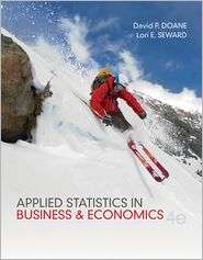 Applied Statistics in Business and Economics, (0073521485), David 