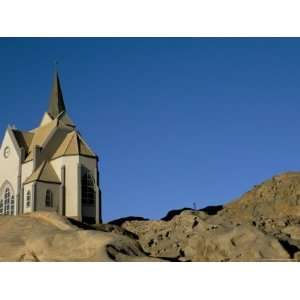Felsenkirche, Evangelical Lutheran Church, Luderitz, Namibia, Africa 