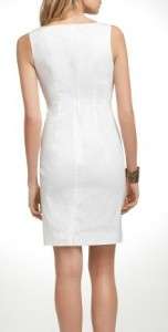 New ANN TAYLOR Womens Petite White Tulle Flower Dress ~Sz 0P Petites 