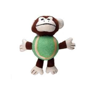   Pet 80756 Ruffin it Tennis Ball Buddies Monkey Dog Toy: Pet Supplies