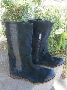 UGG ANNISA Black Suede BOOTS New! US Womens sz 7.5 / UK 6  