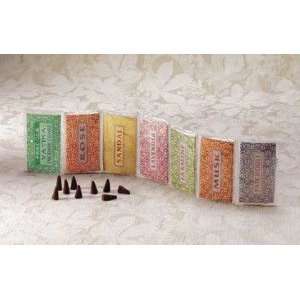 Twelve Packs of six scents of cone incense