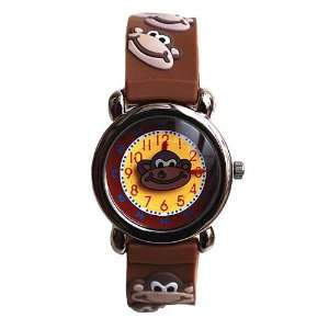   Brown Monkey Boys Wristwatch The Kids Watch Company Toys & Games