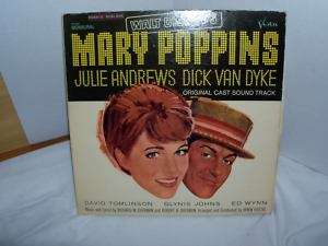 Mary Poppins Album Record 1964 Collectible Disney  