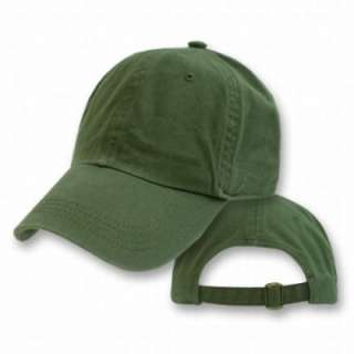 GREEN COTTON PLAIN SOFT UNSTRUCTURED BASEBALL CAP HAT  