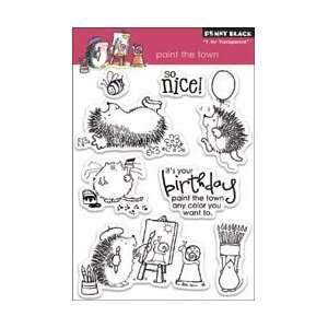  Penny Black Clear Stamps 7.5X5 Sheet Paint The Town: Home 