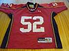 university of maryland terps under armour football jersey size youth