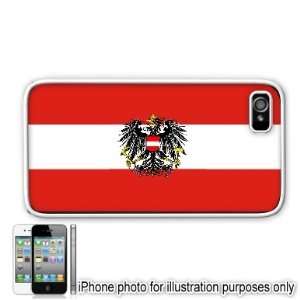  Austria Austrian Flag Apple Iphone 4 4s Case Cover White 