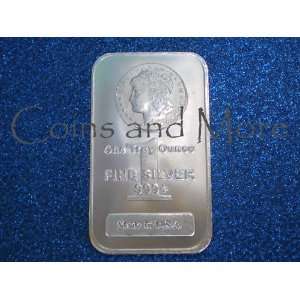 Silver BAR 1 oz .999 Fine Silver Bullion Morgan Design in Mint Sealed 