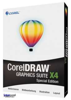 Corel Draw X4 Graphics Suite Vollversion Box + VBA für 