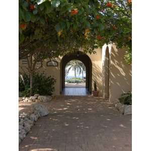  Archway to Pool at Tierra del Sol Golf Club and Spa, Aruba 