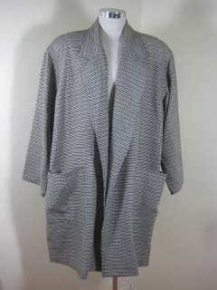 Vintage LORENZO Italy Wool Blazer Jacket Cape L 9 10  