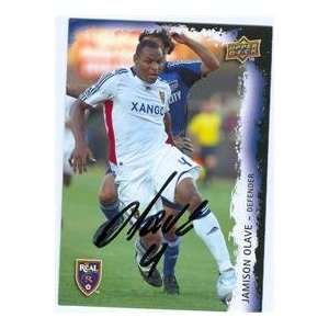  Jamison Olave autographed Soccer trading Card (MLS Soccer 