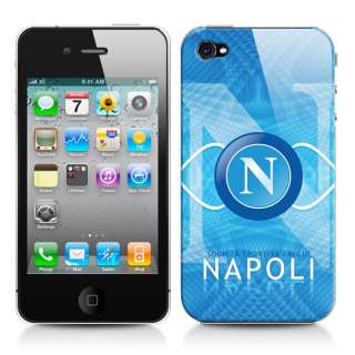   iPhone 4   NAPOLI CALCIO   Football Soccer   Crystal Custodia RIGIDA