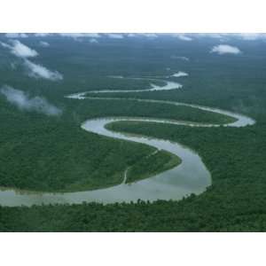  Meandering River, Irian Jaya, Indonesia, Southeast Asia 