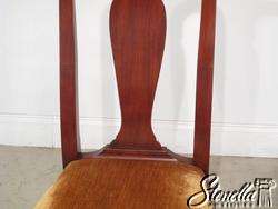 19542: Pair HENKEL HARRIS #109 Queen Anne Cherry Chairs  