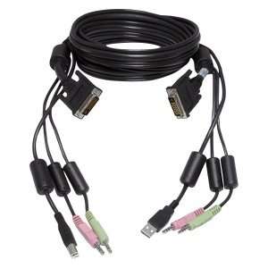 New   Avocent KVM Cable with Audio   J88839 Electronics