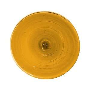  Medium Amber Mouth Blown Glass Rondel 4 Inch Everything 