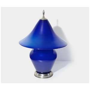 Correia Designer Art Glass, Lamp Cobalt 
