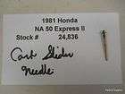 1981 Honda NA50 Express II Carburetor Carb Slider Needle