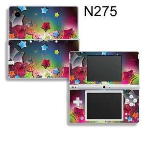  Taylorhe Skins Nintendo DSI Slim Decal/ colourful stars 