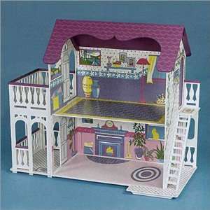  Giftmark Wooden Doll House #3007: Toys & Games