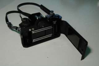 Nikon Nikkormat EL Film Camera body w/ soft shutter B+  
