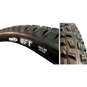  CST BFT Tire, 26 x 2.25, Folding, Black/Black Skinwall 